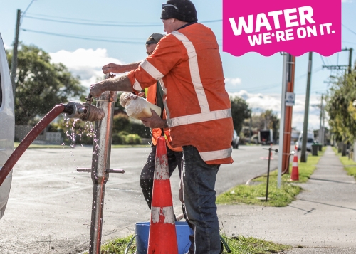 Water Mains Cleaning 2018 7 With Water Badge